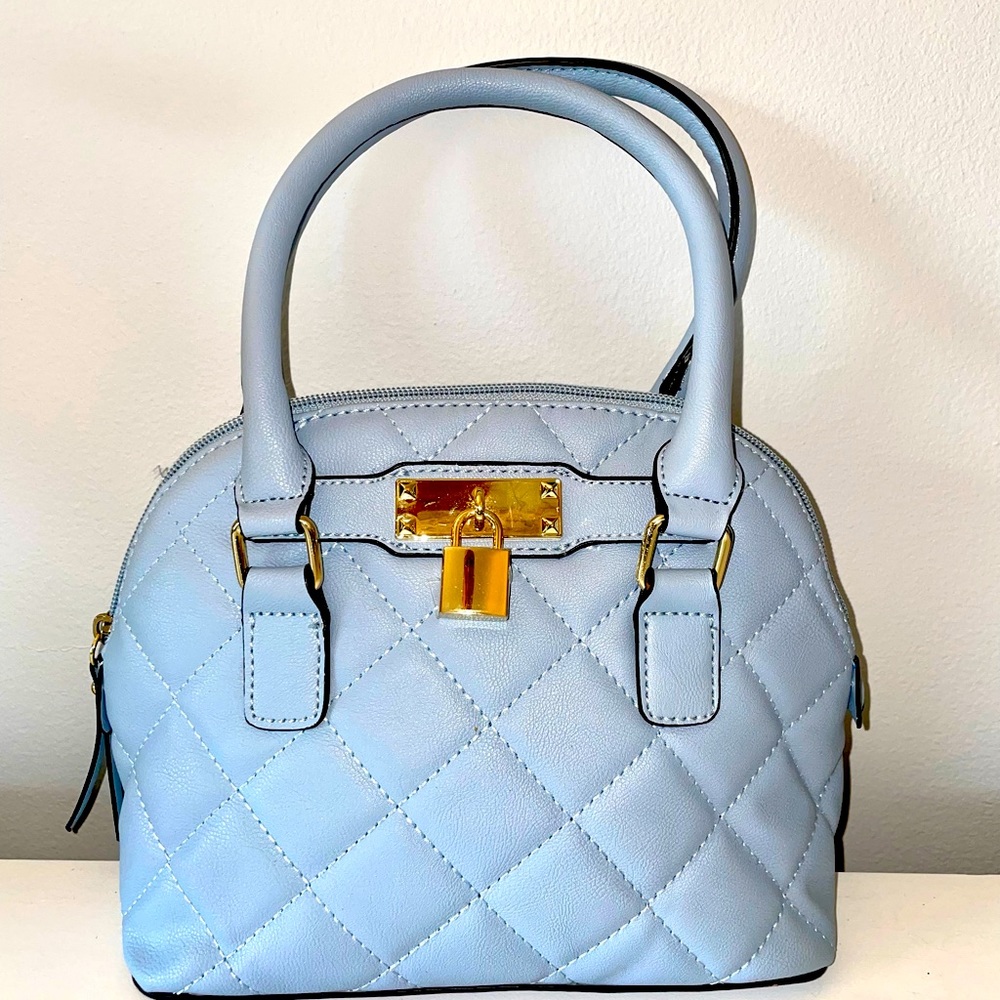 Quilted Mini Purse Apt. 9 in Baby Blue